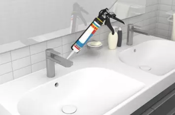 Selagem em instalações sanitárias