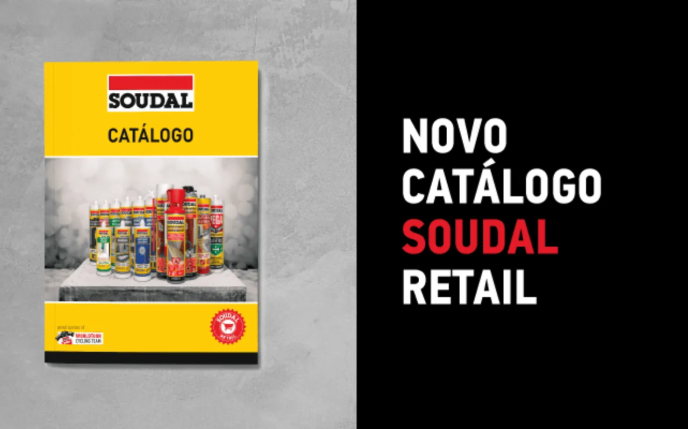 Soudal lança o NOVO Catálogo de Produtos da Gama Retail