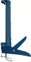 Pistola azul para cartuchos