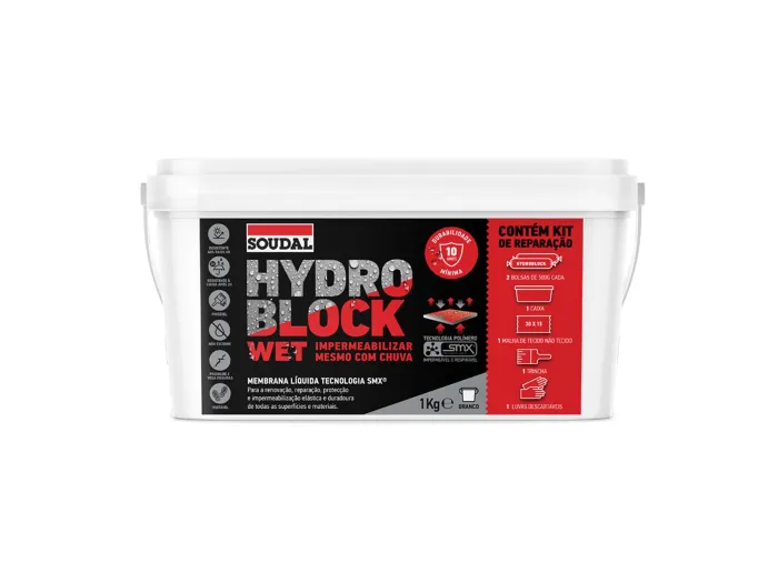 Hydro Block Wet Kit Grey 1kg