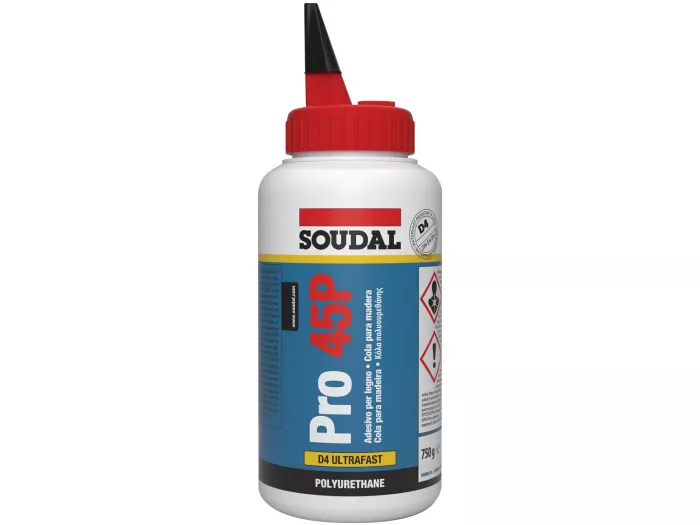 Cola PU Madeira D4 Rápida PRO45P 750g