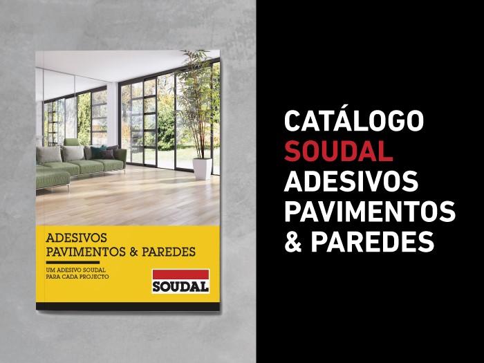Imagem catálogo soudal adesivos pavimentos & paredes.