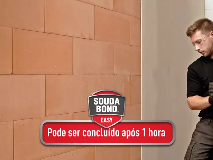SoudaBond - menor tempo de obra