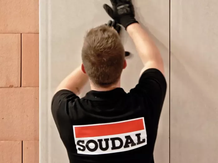SoudaBond - como colar placas de gesso cartonato?